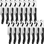 Wine Keys Opener Travel Corkscrew Wine bottle Opener Waiter Beer Bartender for Home Office Kitchen Restaurant Bar Applications(Black,24 Pieces)