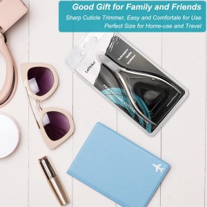 LePinko Professional Cuticle Trimmer kit, Super Sharp Dead Skin Clipper, Labor-saving Cuticula Remover for Fingernail Toenail, Manicure Pedicure Tool for Women Men, Home Salon Use, 7mm Jaw