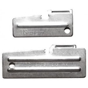 Best Glide ASE's U.S. SHELBY CO. Military Style Can Openers, P-38 & P-51 Combo Pack