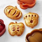 Fall Hand Pie Molds Apple, Acorn & Pumpkin, Fall Hand Pie Molds Set of 3, Mini Pie Mould Dough Press Mold Tool, Perfect Kitchen Tools Accessories for Hand Pies, Pierogi, Ravioli, Calzone & Empanada