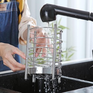 Berglander 38-Piece Non-Stick Silicone Cooking Utensils Set, Kitchen Tools Set, Stainless Steel Utensil Holder, Dishwasher Safe