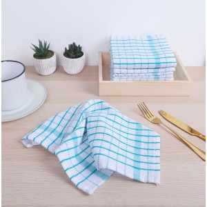 AMOUR INFINI Kitchen Dish Cloths Set of 8 - Ultra Soft, Highly Absorbent, Quick-Drying Terry Cotton Dishcloths 12