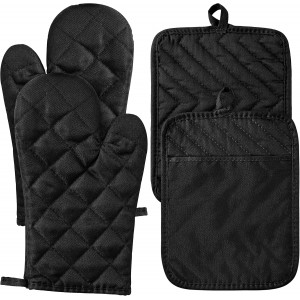 R HORSE 4Pcs Oven Mitts Pot Holders Set ...