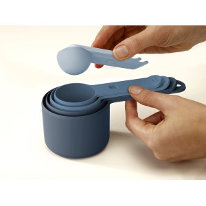 Joseph Joseph 98999 Nest Measure Measuring Cup Set, Sky Blue