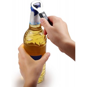 Can Punch Bottle Opener, Manual Stainless Steel Can Opener 1 Pack