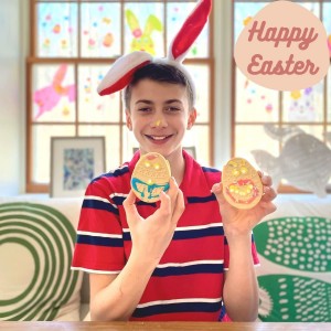 Crethinkaty 3 Pieces Egg Cookie Cutter Set for Baking Easter Egg Shape with Soft PVC Edge Cookie/Pastry/Biscuit Cutter for Holiday