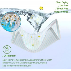 Kitchen Washcloths 12 Pack, 10x14 Inch Small Dish Cloth for Washing Dishes, Lint Free Fast Dry Reusable Cleaning Cloth, Ultra Soft & Scratch Free Waffle Dish Rag, Easy to Rinse Multicolor Dishcloth