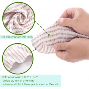 Kitchen Washcloths 12 Pack, 10x14 Inch Small Dish Cloth for Washing Dishes, Lint Free Fast Dry Reusable Cleaning Cloth, Ultra Soft & Scratch Free Waffle Dish Rag, Easy to Rinse Multicolor Dishcloth