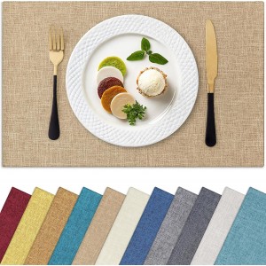 Homaxy Cloths Placemats for Dining Table...