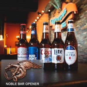 Dragon Bottle Opener Gothic Dragon Style Metal Beer Bartender Bottle Opener for Men Dad Boyfriend Gift Bar Party Game