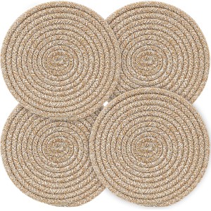 Pot Holders Trivets Set 4 Pcs, Potholder...