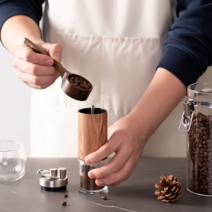 Bamboo Coffee Scoop Long Handle 10g Measuring Scoop for Deep Jars and Containers