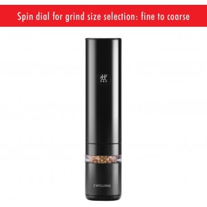 ZWILLING Enfinigy Electric Salt/Pepper Mill - Black