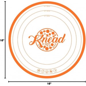 Knead-A-Mat Large Round Silicone Dough Mat