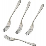 Knork Lite Salad Fork, Stainless Steel, Matte, 4 piece Set