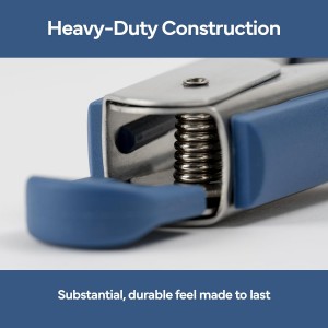 Misen Kitchen Tongs - Dishwasher Safe, Heavy Duty - Precision Silicone-Tipped Grilling Tool - Heat Resistant, Nonstick Safe - Perfect for Serving and Air Frying- 13 Inch | Blue