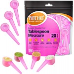 Disposable Measuring Spoons, Fits in Jar, Good for Formula, Coffee, Pet Food (15 ml - 1 Tablespoon - 20 Pack)