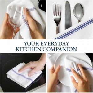 LANE LINEN Kitchen Towel Set- 12 Pack 14