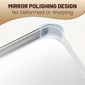 6 Pack Full Size Baking Sheet Pan Aluminum Commercial Pan for Oven Freezer Bakery Hotel Restaurant 26