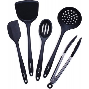 GreenPan 5 Piece Cooking Utensil Set, Fl...