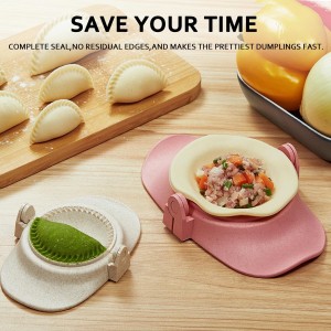 Empanadas Press Maker, Dumpling Maker Mold Set With Dough Cutter, Dumpling Mold Set (L/4