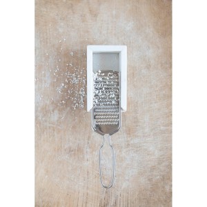 Creative Co-Op Marble and Stainless Steel Grater