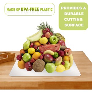 Tecmisse 30 PCS Plastic Placemat Heat Resistant Washable Table Mats, Clear Placemats for Table, Dining, Kitchen, Crafting and Shelf Liner, 17 x 11 Inch