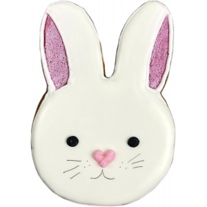 Ann Clark Cute Bunny Head Cookie Cutter, 3” Made in USA