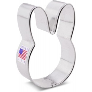 Ann Clark Cute Bunny Head Cookie Cutter, 3” Made in USA