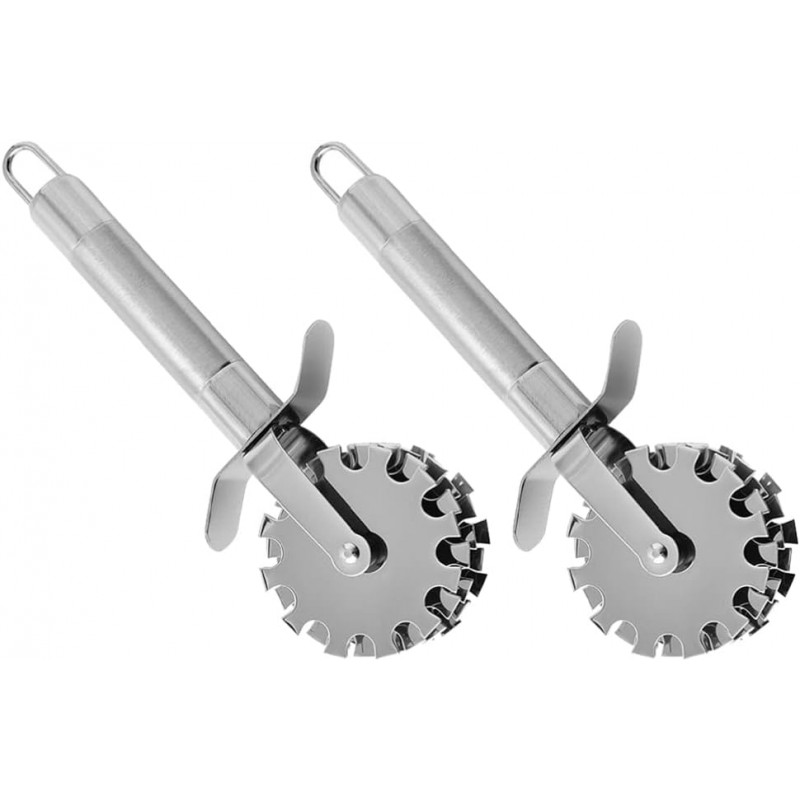 Stainless Steel 5-Wheel Meat Tenderizer Roller for Efficient Steak Chicken Pork Tenderizing Kitchen Tool 7.6 Inch Meat Flattener