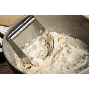 Tablecraft 11071 Dough Blender, 4.75-inch Length, Stainless Steel