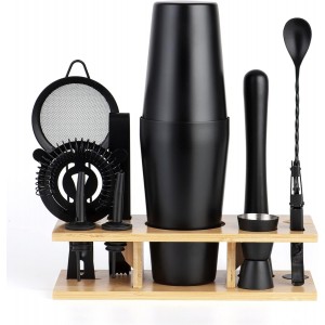 11Pcs-Cocktail Shaker Set Stainless Stee...