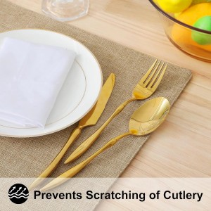 homing Cotton Linen Placemats Set of 6, Cloth Washable Farmhouse Dining Table Mats for Indoor, Outdoor, Easter, Easy to Clean, Linen, 13 x 19 Inch