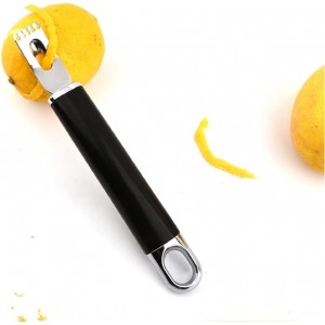 Lemon Zester Lemon Zester Peeler Stainless Steel Lemon Slice Kitchen Tool for Lemon Orange Citrus Fruit Grater Pack of 2