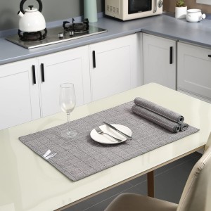 Microfiber Kitchen Towels and Dishcloths Set, 26 X 18 Inch and 12 X 12 Inch, Set of 12 Bulk Lint Free Dish Towels for Drying Dishes, Grey