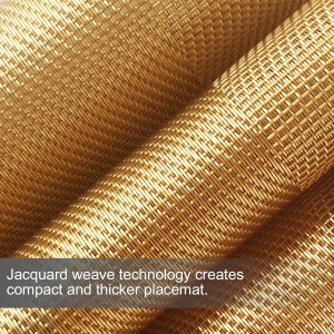 Trophable Placemats Set of 6, Table Placemats Heat Resistant Woven Placemats Washable PVC Place Mats Woven Vinyl Placemats Non-Slip Stain Resistant Kitchen Table Placemats Easy to Clean…