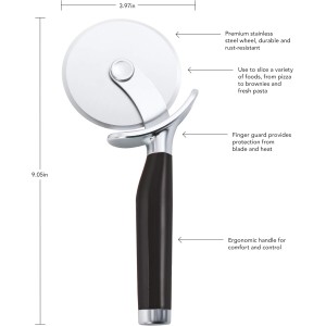 KitchenAid Pizza Wheel and Ice Cream Scoop Bundle