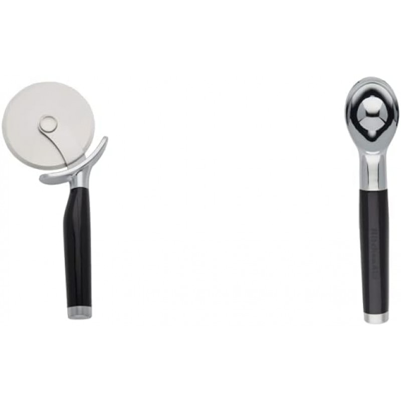 KitchenAid Pizza Wheel and Ice Cream Scoop Bundle