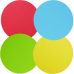 Rubber Jar Opener Gripper Pad-Jar Opener for Weak Hands-Silicone Heat Insulation Pad Round-Rubber Grippers for Opening Jars