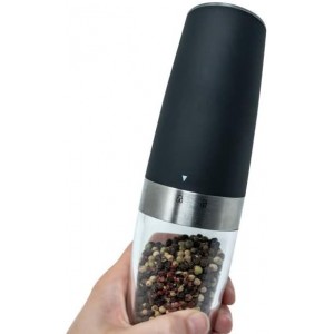 Cuisinart CSS-2424 Gravity Salt and Pepper Spice Mill with Blue LED Light, 2/3 Cup Capacity