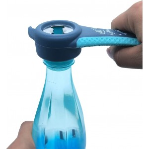 Latest Jar Opener and 5 in 1 Bottle Opener with Rubber Jar gripper Pad Ideal for Seniors with arthritis Weak Hands and Low Strength