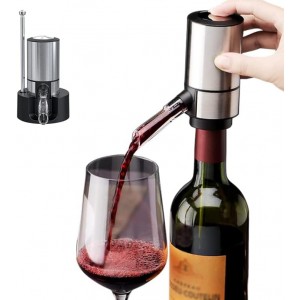 Electric Wine Aerator, CorporateGiftPro Electric Wine Decanter, Wine Dispenser, Wine Pourer, Wine Accessories Sprout Pourer and Wine Gifts for Wine Lovers
