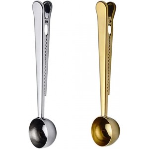 Stainless Steel Coffee Scoop Clip, 2PCS ...