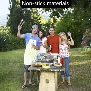 6 Pack Buffet Tongs,Stainless Steel Serving Tongs Serving Utensils 7Inch