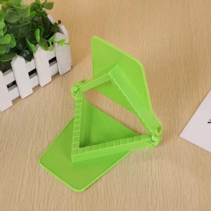 Triangle Hinged Mould Press, 3pcs Dumpling Maker, Manual Operation, Stainless Steel, 3 Sizes, Arc Design, Dishwasher Safe