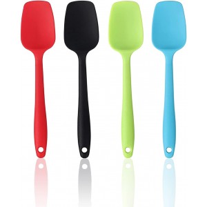 Silicone Spatula Set, Rubber Spoon Spatu...