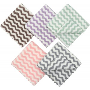 Microfiber Cleaning Cloth Lint Free Cleaning Rags, 10 Pack Fast Drying Dish Rags for Cleaning, Super Absorbent Kitchen Dish Cloths for Wash Dishes,12 in x 12 in, Mix Color