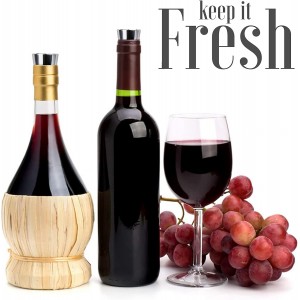 Wine Stopper, Reusable Decorative Bottle Stoppers for Kitchen, Bar, Gifts, Holiday Party, Wedding (20 Pack)