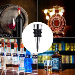 Wine Stopper, Reusable Decorative Bottle Stoppers for Kitchen, Bar, Gifts, Holiday Party, Wedding (20 Pack)