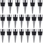 Wine Stopper, Reusable Decorative Bottle Stoppers for Kitchen, Bar, Gifts, Holiday Party, Wedding (20 Pack)